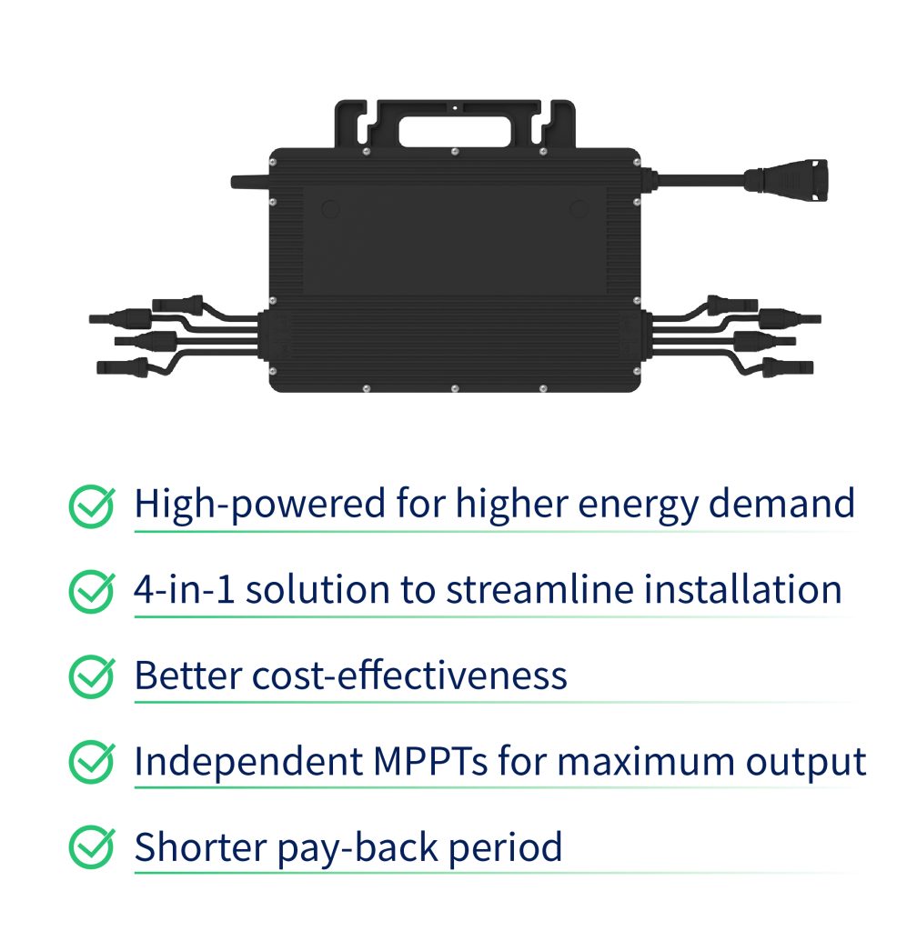 Hoymiles microinverter-Safe, scalable, and sustainable solar solutions