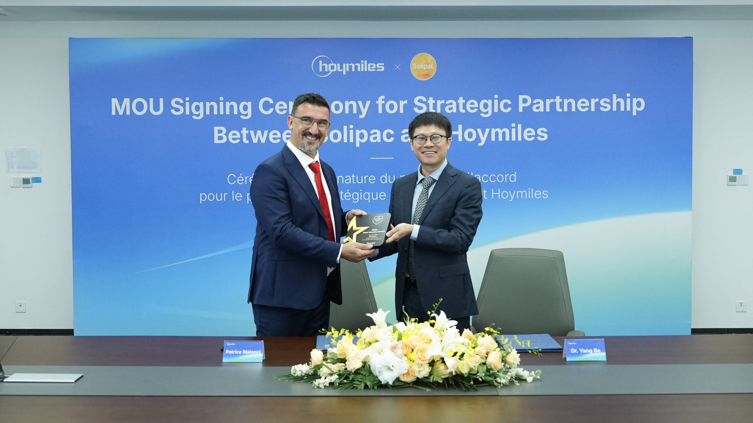 Hoymiles Signs Strategic Partnership Agreement with French Energy Solutions Provider Solipac